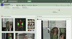 Desktop Screenshot of behave005.deviantart.com