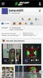 Mobile Screenshot of behave005.deviantart.com