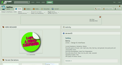 Desktop Screenshot of betina.deviantart.com