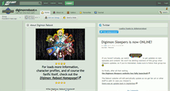 Desktop Screenshot of digimonreboot.deviantart.com