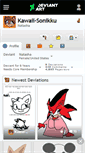 Mobile Screenshot of kawaii-sonikku.deviantart.com
