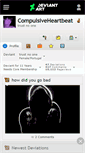 Mobile Screenshot of compulsiveheartbeat.deviantart.com