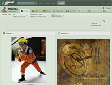 Tablet Screenshot of makki12.deviantart.com