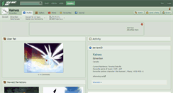 Desktop Screenshot of kainoss.deviantart.com