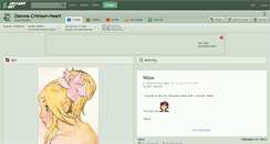 Desktop Screenshot of osonos-crimson-heart.deviantart.com