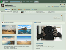Tablet Screenshot of jaydoncabe.deviantart.com