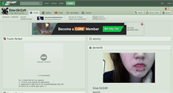 Desktop Screenshot of emo-girl249.deviantart.com
