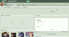 Desktop Screenshot of odeiru.deviantart.com