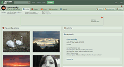 Desktop Screenshot of cow-a-socky.deviantart.com