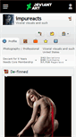 Mobile Screenshot of impureacts.deviantart.com