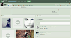 Desktop Screenshot of paua.deviantart.com