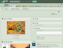 Tablet Screenshot of drneo.deviantart.com
