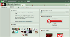 Desktop Screenshot of inter-world-champion.deviantart.com