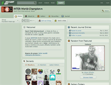 Tablet Screenshot of inter-world-champion.deviantart.com
