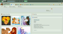 Desktop Screenshot of krankhausen.deviantart.com