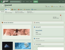 Tablet Screenshot of brsox2445.deviantart.com