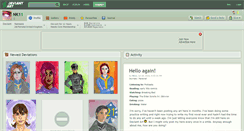 Desktop Screenshot of nk11.deviantart.com