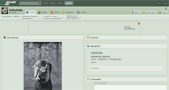 Desktop Screenshot of luckyluska.deviantart.com