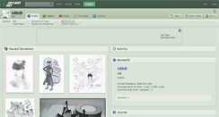 Desktop Screenshot of bibbib.deviantart.com