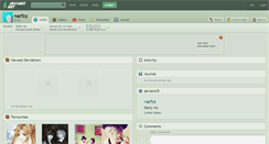 Desktop Screenshot of narfzz.deviantart.com