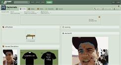 Desktop Screenshot of hackemate.deviantart.com