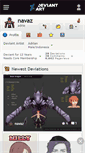 Mobile Screenshot of navaz.deviantart.com