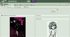 Desktop Screenshot of lyphesis.deviantart.com