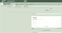 Desktop Screenshot of darkwarrior05.deviantart.com