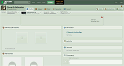 Desktop Screenshot of edward-richtofen.deviantart.com