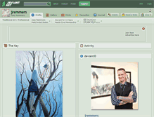 Tablet Screenshot of jremmers.deviantart.com