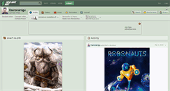 Desktop Screenshot of kseronarogu.deviantart.com