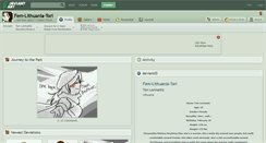 Desktop Screenshot of fem-lithuania-tori.deviantart.com