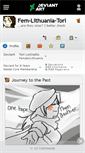 Mobile Screenshot of fem-lithuania-tori.deviantart.com