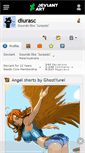 Mobile Screenshot of diurasc.deviantart.com
