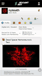 Mobile Screenshot of nylesath.deviantart.com
