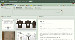 Desktop Screenshot of nicktoondude05.deviantart.com