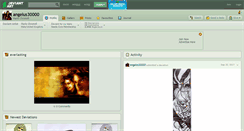 Desktop Screenshot of angelus30000.deviantart.com
