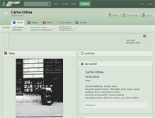 Tablet Screenshot of carlos-oshea.deviantart.com