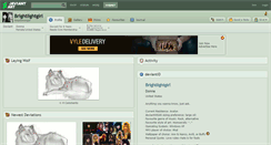 Desktop Screenshot of brightlightgirl.deviantart.com
