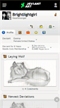 Mobile Screenshot of brightlightgirl.deviantart.com