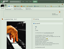 Tablet Screenshot of fj5.deviantart.com