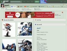 Tablet Screenshot of also07.deviantart.com