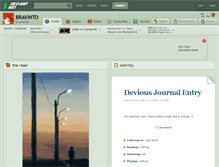 Tablet Screenshot of bravinto.deviantart.com