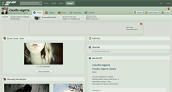 Desktop Screenshot of claudia-segarra.deviantart.com