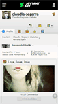 Mobile Screenshot of claudia-segarra.deviantart.com