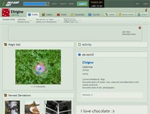 Tablet Screenshot of efelgine.deviantart.com