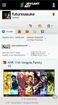 Mobile Screenshot of futuresasuke.deviantart.com