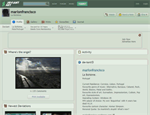 Tablet Screenshot of marlonfrancisco.deviantart.com