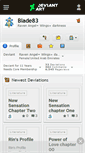 Mobile Screenshot of blade83.deviantart.com