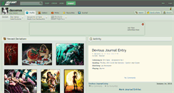 Desktop Screenshot of daxxenos.deviantart.com
